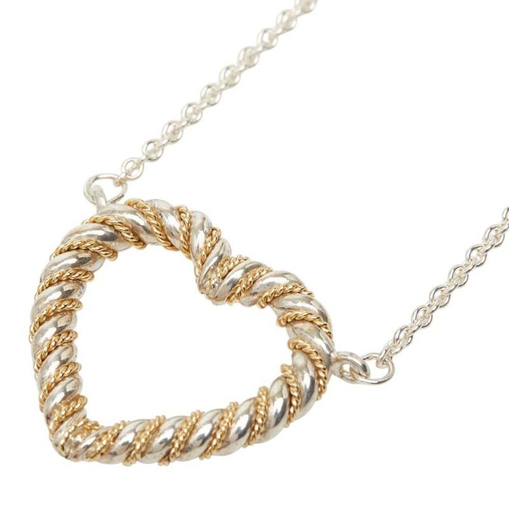 TIFFANY 18k Gold Heart Necklace
